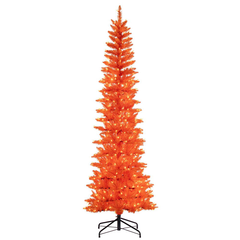 Artificial Christmas Tree with Lights, 6.5'