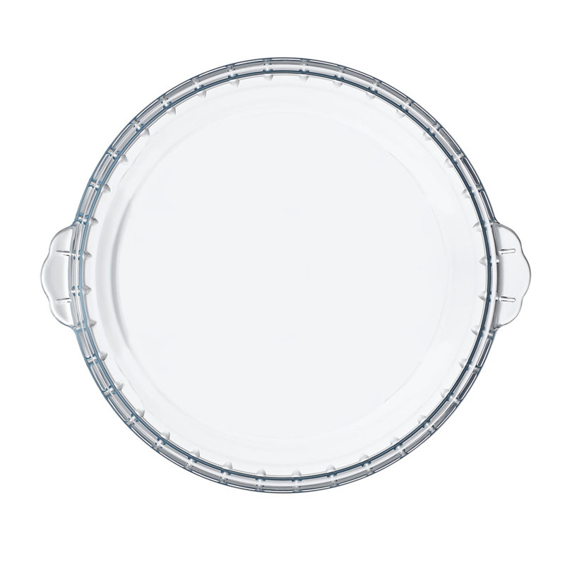 Pfaltzgraff 9.5-Inch Glass Pie Dish