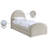 Andaz Chenille Fabric Upholstered Trundle Bed-1544829174