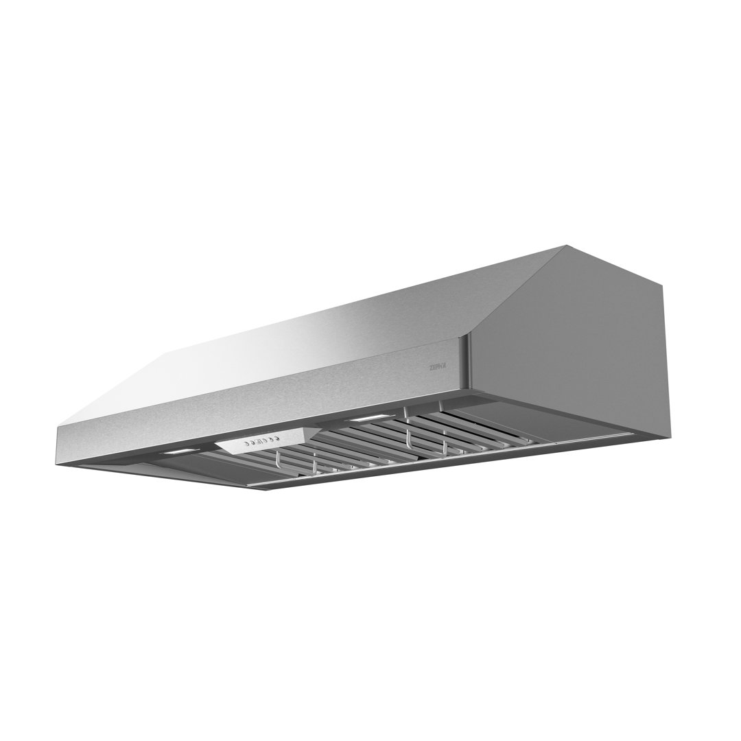 Zephyr Tempest I 36 in. 650 CFM Under Cabinet Mount Range Hood with LED Light in Stainless Steel Zephyr