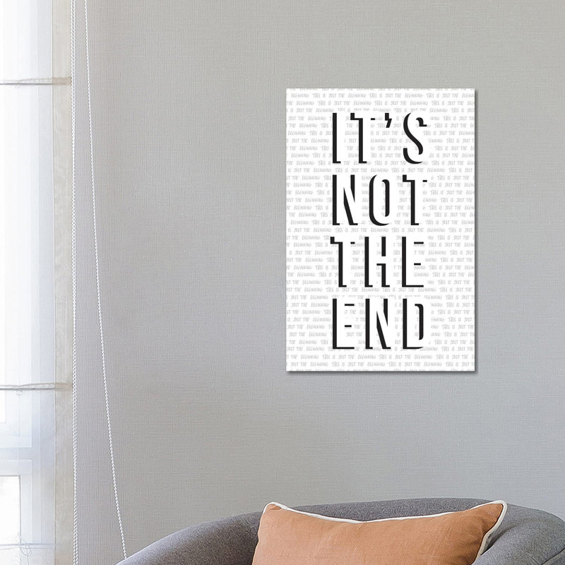 Just The Beginning - Wrapped Canvas Print, 66.04 cm H x 45.72 cm W x 3.175 cm D