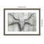 «Longhorn» par Marie Elaine Cusson, impression sur bois encadrée-577169722