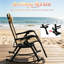 Chaises inclinables pliables