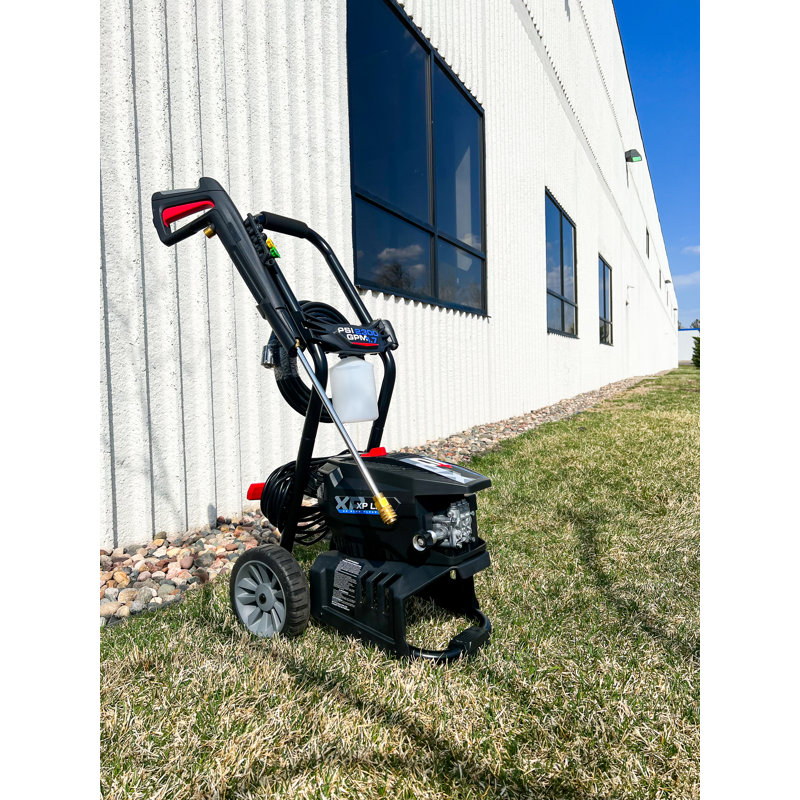 2300 PSI Black and Blue Electric Pressure Washer with PVC Hose