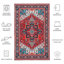 Tapis oriental rouge / bleu Sonia-2051090940