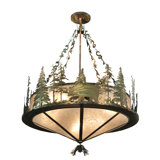 Rustic Lodge 10 - Light Pendant