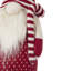 Ensemble de 4 figurines de gnome en tissu rouge - 25,6 pouces de hauteur gnome debout pour manteau de Noël, table et tablette