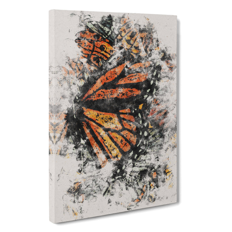 Monarch Butterflies Vol.1 - Wrapped Canvas, 91cm H x 60cm W x 3cm D