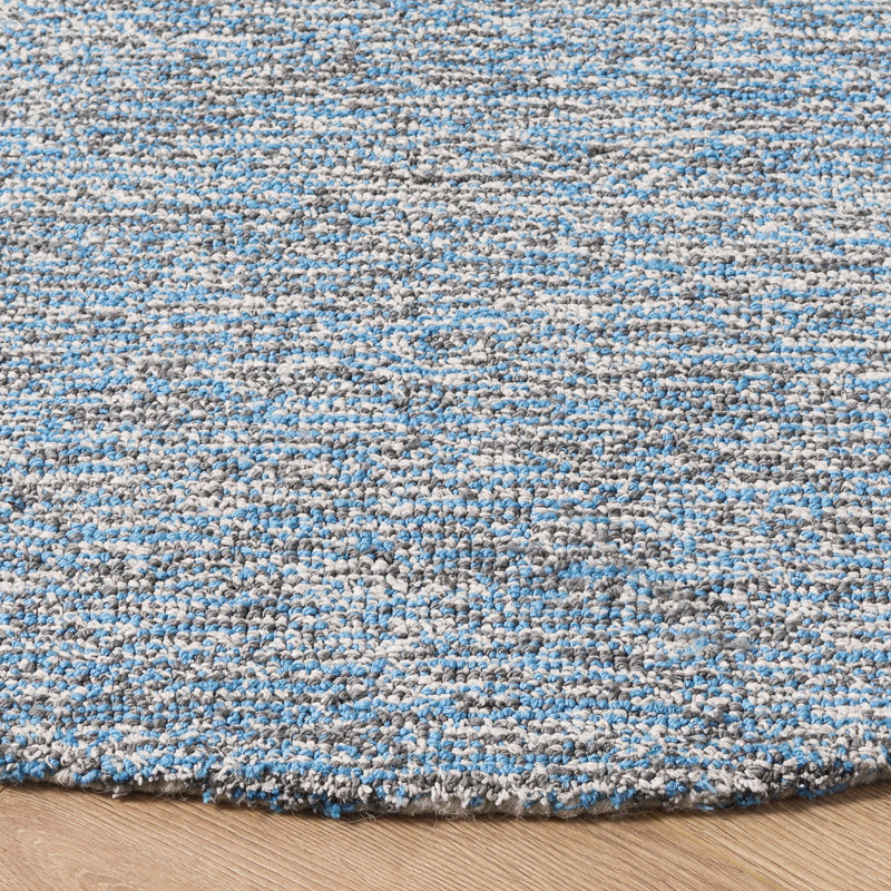 Renewal 152 Hand Tufted Performance No Pattern Rug, Round 6'