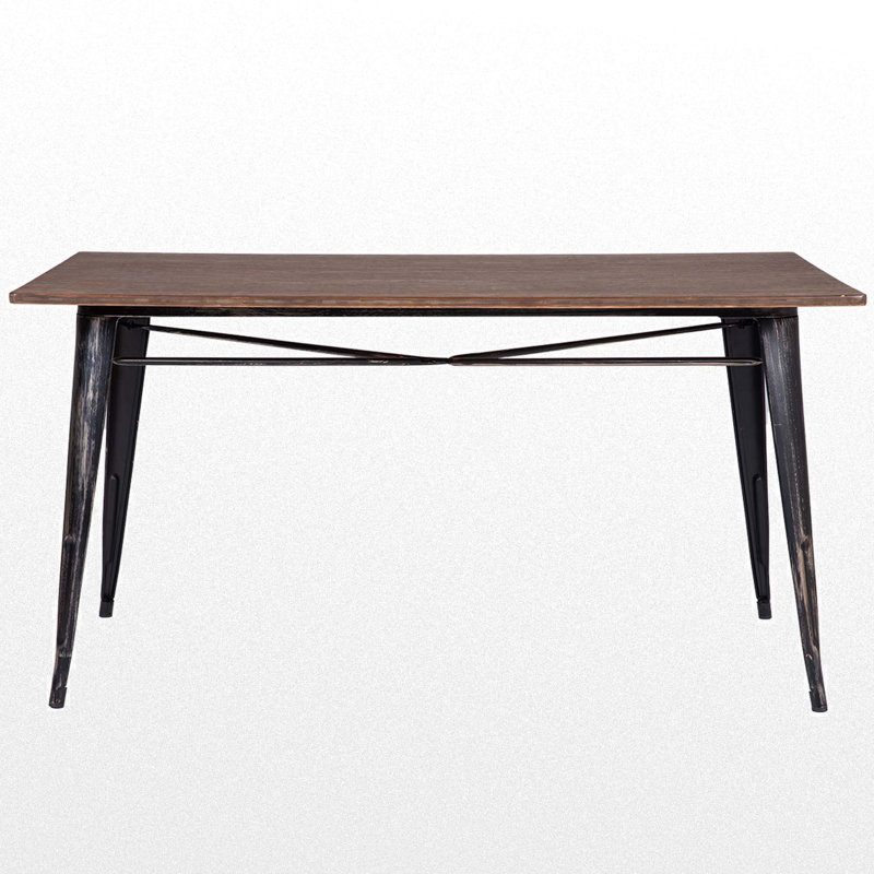 Geni Metal Base Dining Table