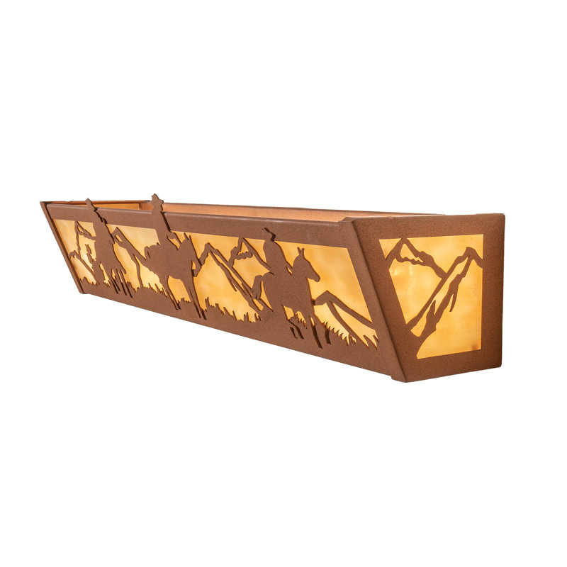 Rustic Lodge 4 - Light Bath Bar