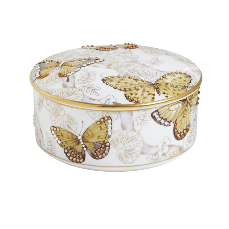 Bone China Jewelry Box