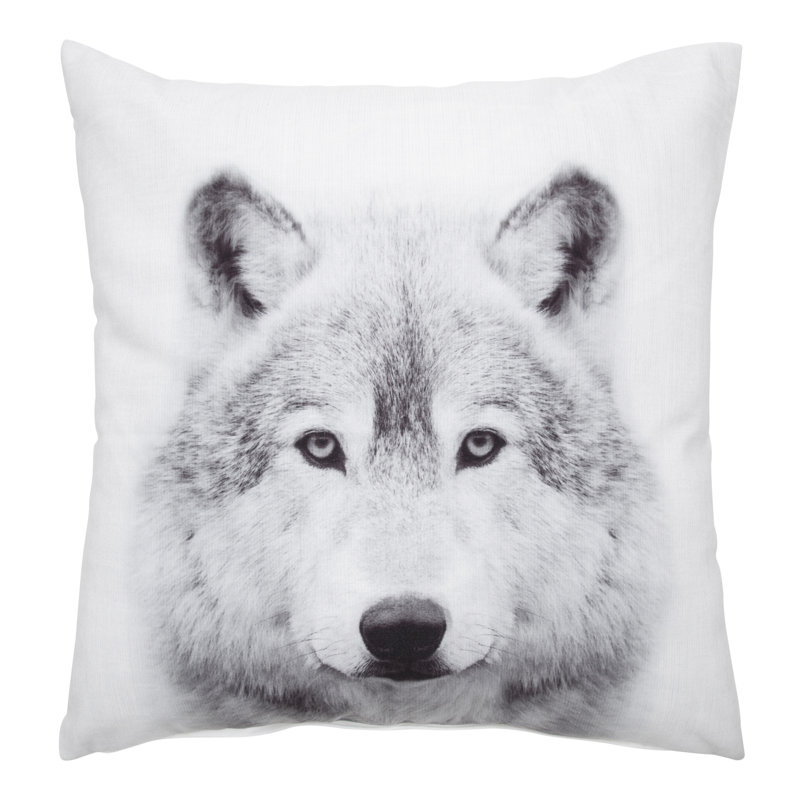 Como Wolf Pillow Cover, 18" x 18"