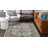 Barwick Polypropylene Floral Blue Woven Area Rug-506754371