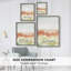 Blush Sunrise I, reproduction encadrée - bois massif-399121400