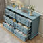 Commode double 6 tiroirs 47,2 po Amarilys-335585533