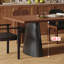 Ensemble de table de salle à manger en bois massif de style médiéval