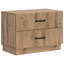 62cm W Manufactured Wood Bedside Table-1352912538