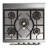Majestic III Series 30 Inch Dual Fuel Range with 5 Sealed Burners in Antique White (Natural Gas, Burnished Trim)-124828911-124828912-124828913