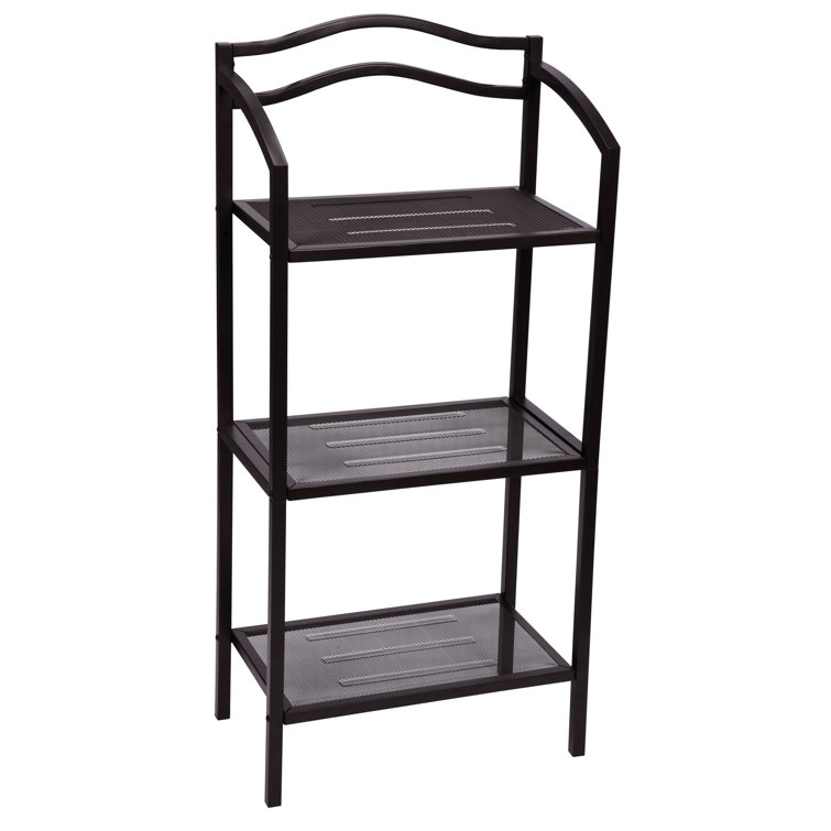 18'' W x 35'' H x 12'' D Free-Standing Bathroom Shelves