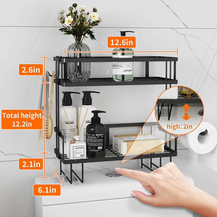 Metal Freestanding Bathroom Storage Furniture Set