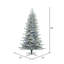 10' H Lighted Artificial Fir Christmas Tree