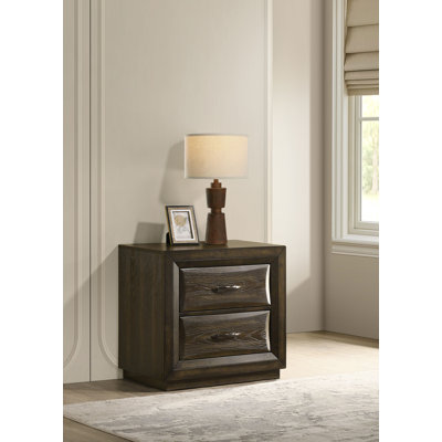 Table de chevet 2 tiroirs Arignote