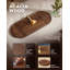 Très grande planche à charcuterie, ensemble de planches à fromage 30 po x 13 po Acacia | Trois planches magnétiques longues et rondes créent un plateau de service flexible avec couteaux, ouvre-bouteille et marqueurs de fromage