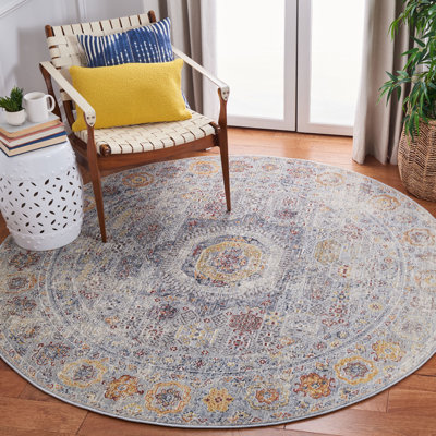 Tapis gris clair / doré Histoire 599