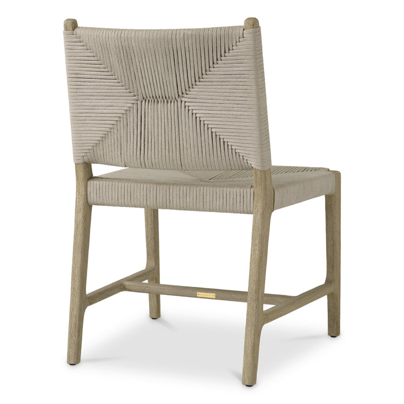 Pivetti Outdoor Teak Dining Side Chair