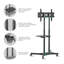 ONKRON Single Screen Floor Stand Mount