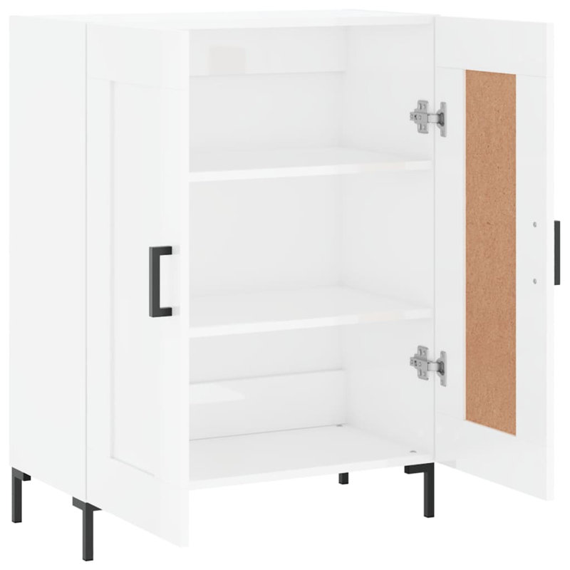 Youenn 69.5cm Sideboard, High Gloss White