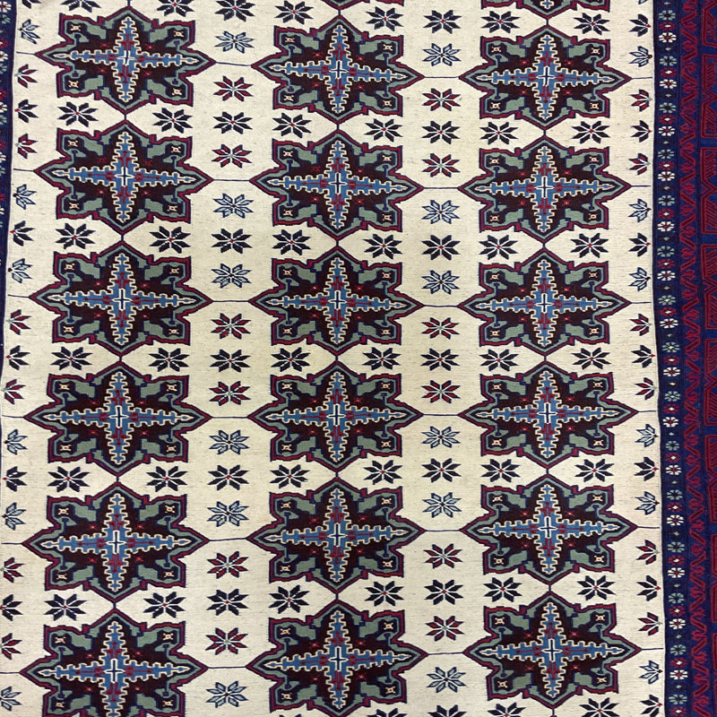  Tapis en laine Soumak fabriqué à la main