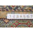 Striped Kazak Geometric Area Rug