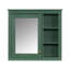 Armoire à pharmacie à miroir murale l 30 po H 28 po-1825603376