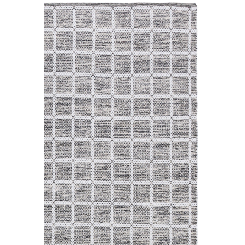 Tapis noir / ivoire Nabi 977, Rectangulaire 8 pi x 10 pi