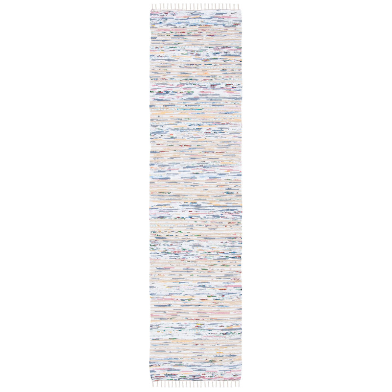 Montauk Hand Woven Performance Striped Rug, Runner 2'3" x 9'