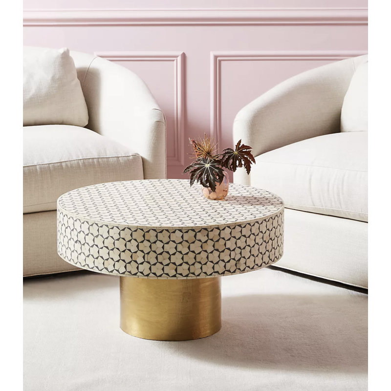 Sander Block Coffee Table, 91.4cm x 91.4cm x 40cm