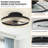 16" Modern Ceiling Fan with Dimmable LED Light-129703409