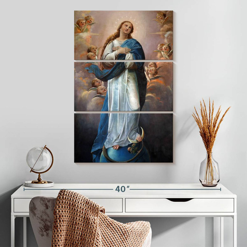 Adella Virgin Mary, 32" H x 20" W