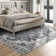 Tapis oriental vintage lavable à la machine