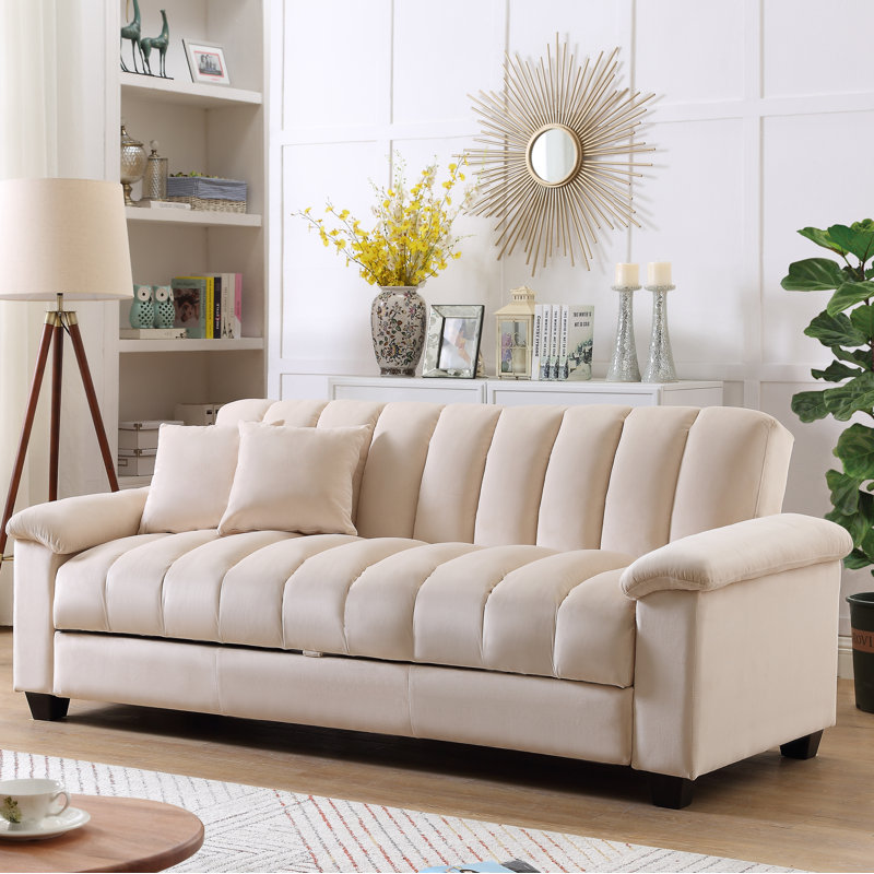 Canapé-lit Cesella, Beige