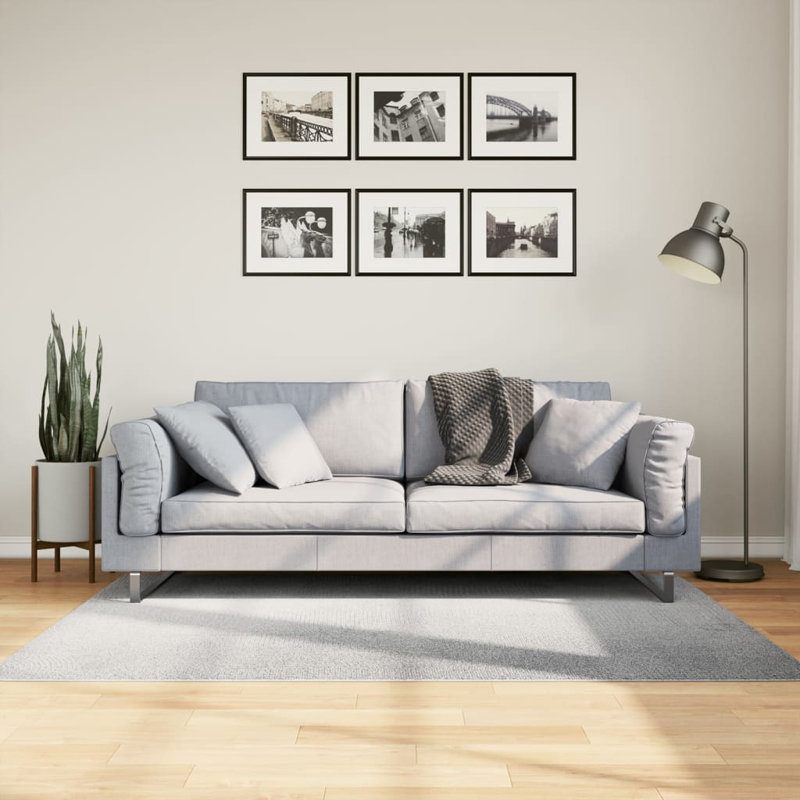 Charmel Solid Colour Area Rug, Rectangle 120 x 170cm