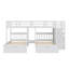 Lit superposÃ© double et simple, avec rangements intÃ©grÃ©s-1029516703
