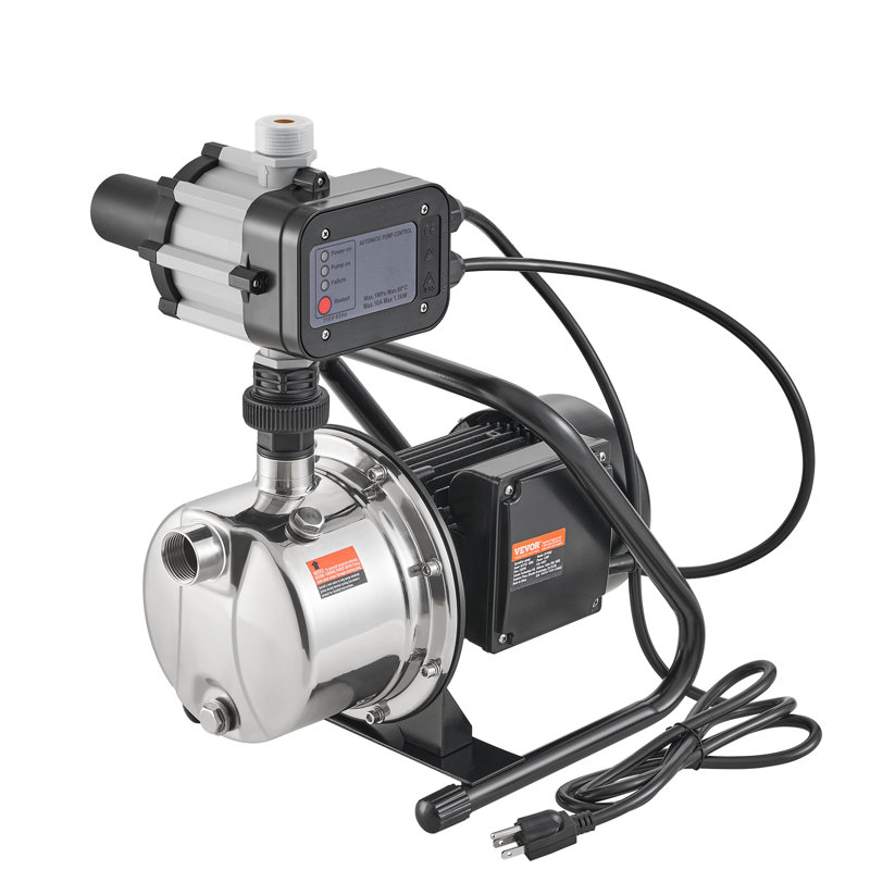 Shallow Well Pump Portable Jet Pump w/ Auto Controller