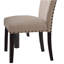 Ensemble de 2 chaises d'appoint Nolan Linen & Salvage