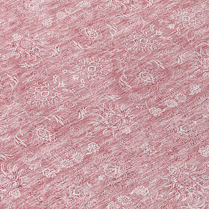 Killingly Washable Floral Indoor / Outdoor Rug, Rectangle 10' x 14'