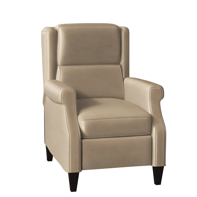 Gallaway Recliner, Aline Fumo Genuine Leather, Plantation, Power
