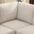Dorch 107.3" Sectional Sofa With Armrest Black Legs And Moveable Ottoman Seater For 8-529892996