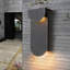 Bronze 29.7cm H Integrated LED Outdoor Sconce